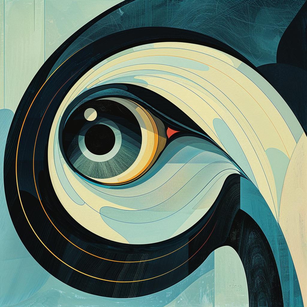 album  cover  illustration  hyper-detailed  silkscreen  retrofuturistic  Georgy  Kurasov  bird  blue 966348