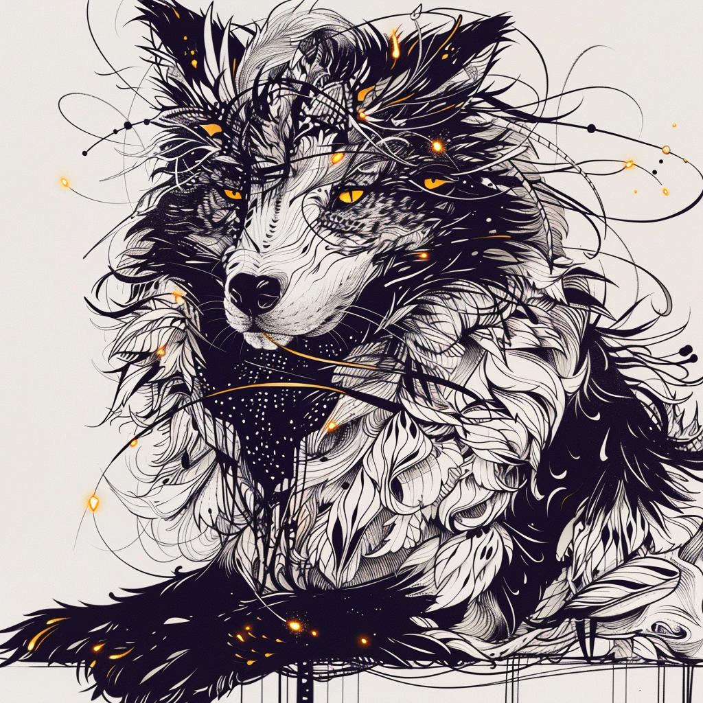 mythical  creature  hybrid  dog  digital  art  unique  fantastical  explored  canine 952701