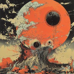 album  cover  surreal  artistic  symbolist  risograph  creative  illustration  chaos  design 1078305