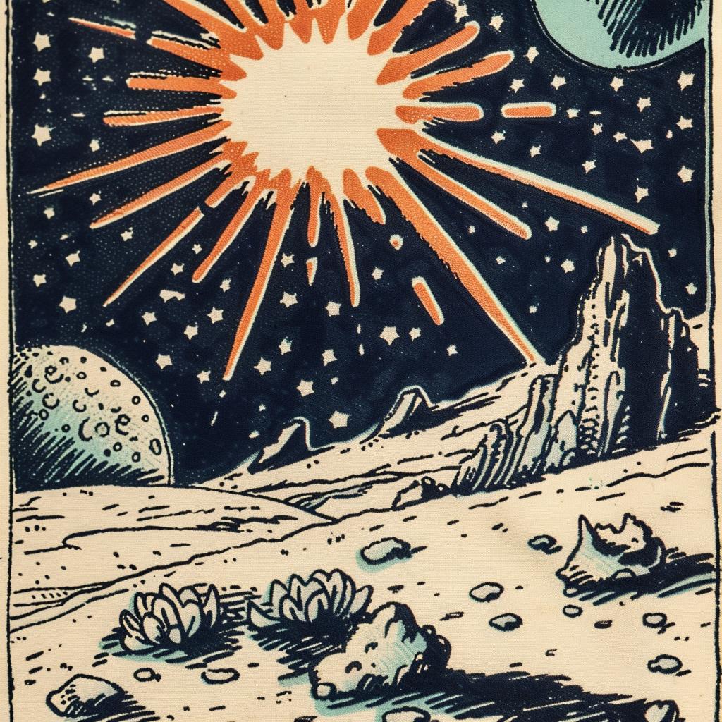 album  art  flowerpunk  teal  orange  sunrise  galaxy  pulsar  drawing  cosmic 941973