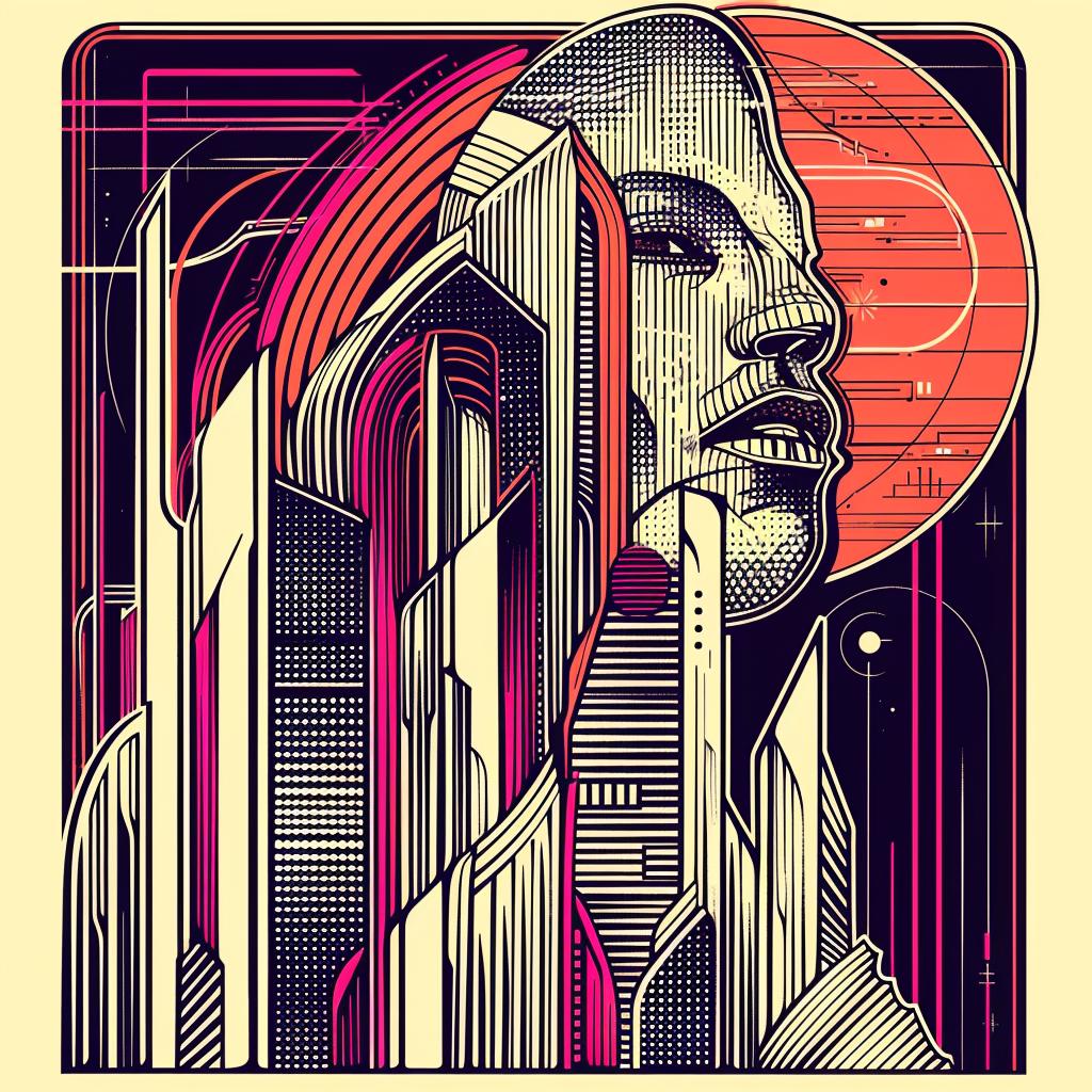 woman  city  background  poster  futuristic  album  art  styles  urban  design 939670