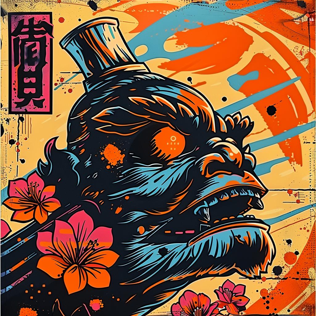 monkey  king  metal  print  art  legend  japanese  culture  design  creative 949124