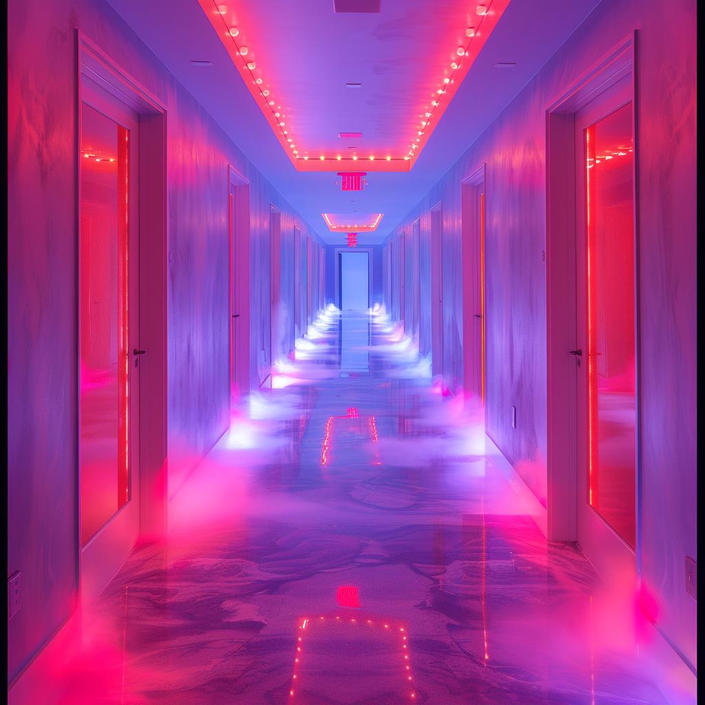 neon  corridor  surreal  lighting  cyborg  glow  photography  NYC  volumetric  lifestyle 1031747