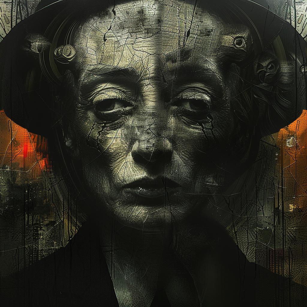 Dave McKean  digital  art  colorful  creative  artwork  imaginative  illustration  conceptual  surreal 1035181