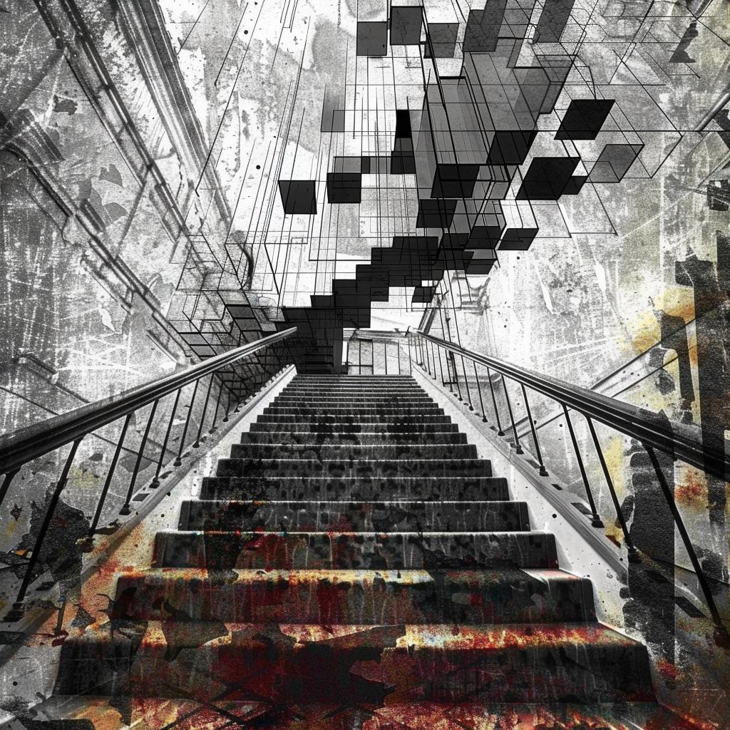 capitol  stairs  collage  foundfootage  halftone  absurdism  analog  textured  mixedmedia  Escher 1020927