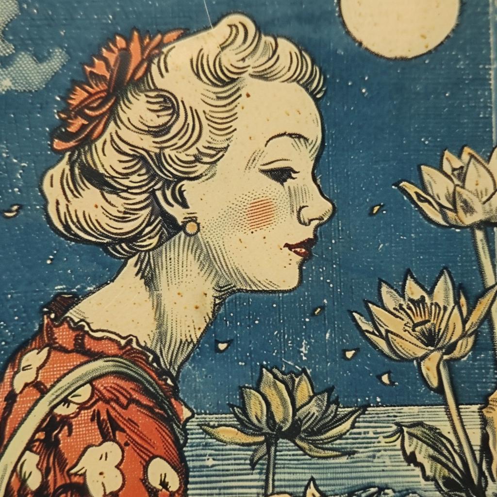 surreal  album  collage  joyful  creative  screenprint  flowerpunk  vintage  artistic  happy 942004