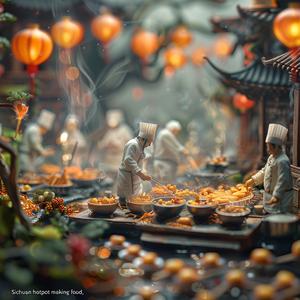 miniature  restaurant  cooking  chefs  food  scene  detailed  photography  art  colorful 1078728