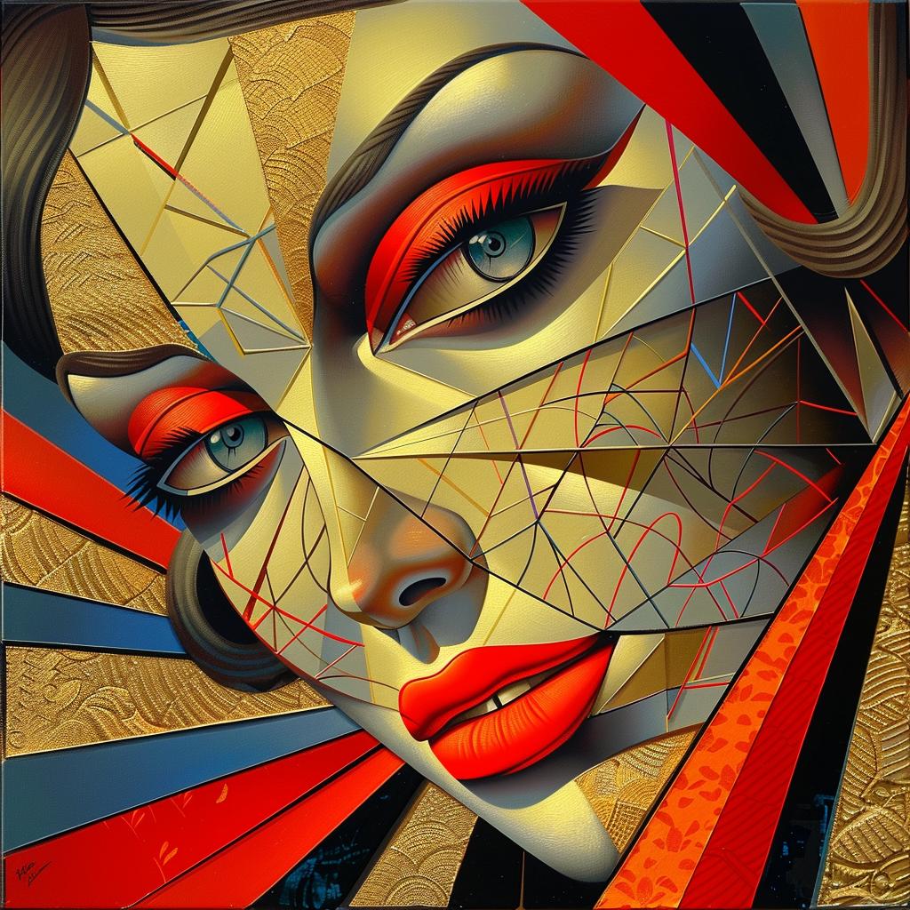 woman  red  orange  eyes  hair  portrait  detailed  vivid  intense  character 966131