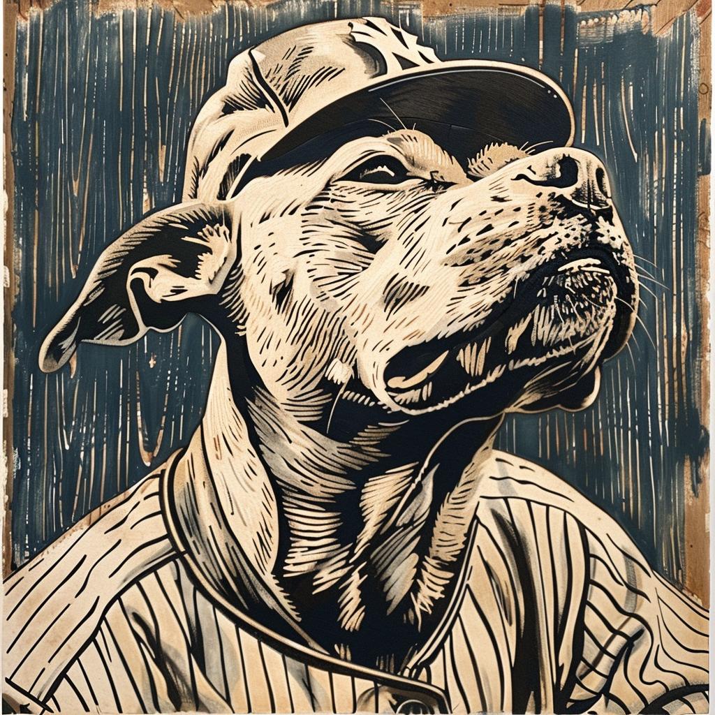 dog  baseball  humor  costume  animal  playful  cartoon  uniform  sports  panel 1025797