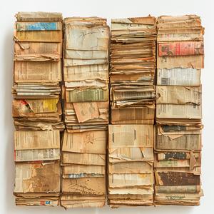 old  newspapers  aged  vintage  pile  newsprint  paper  collection  white  wall 1075309