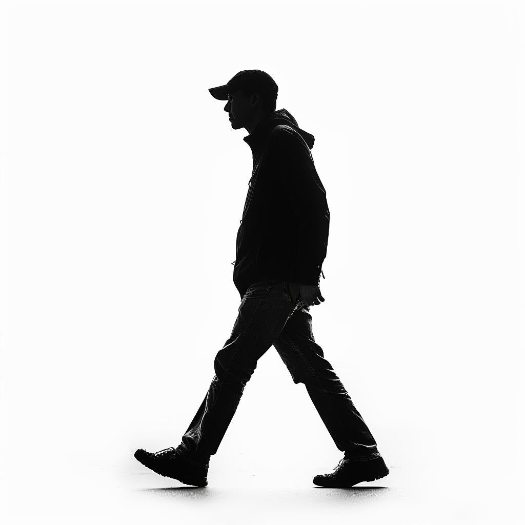 photography  silhouette  man  walking  backlit  white  isolated  profile  abstract  minimal 953979