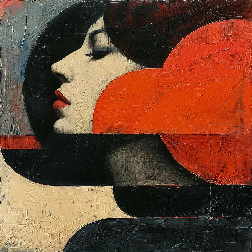woman  red  hat  portrait  colorful  fashion  expression  vibrant  stylized  character 963799