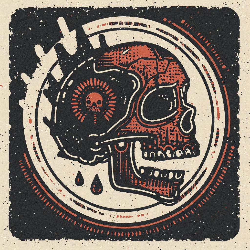 skull  crown  blood  dark  occult  introspective  terror  art  spiritual  vector 931828