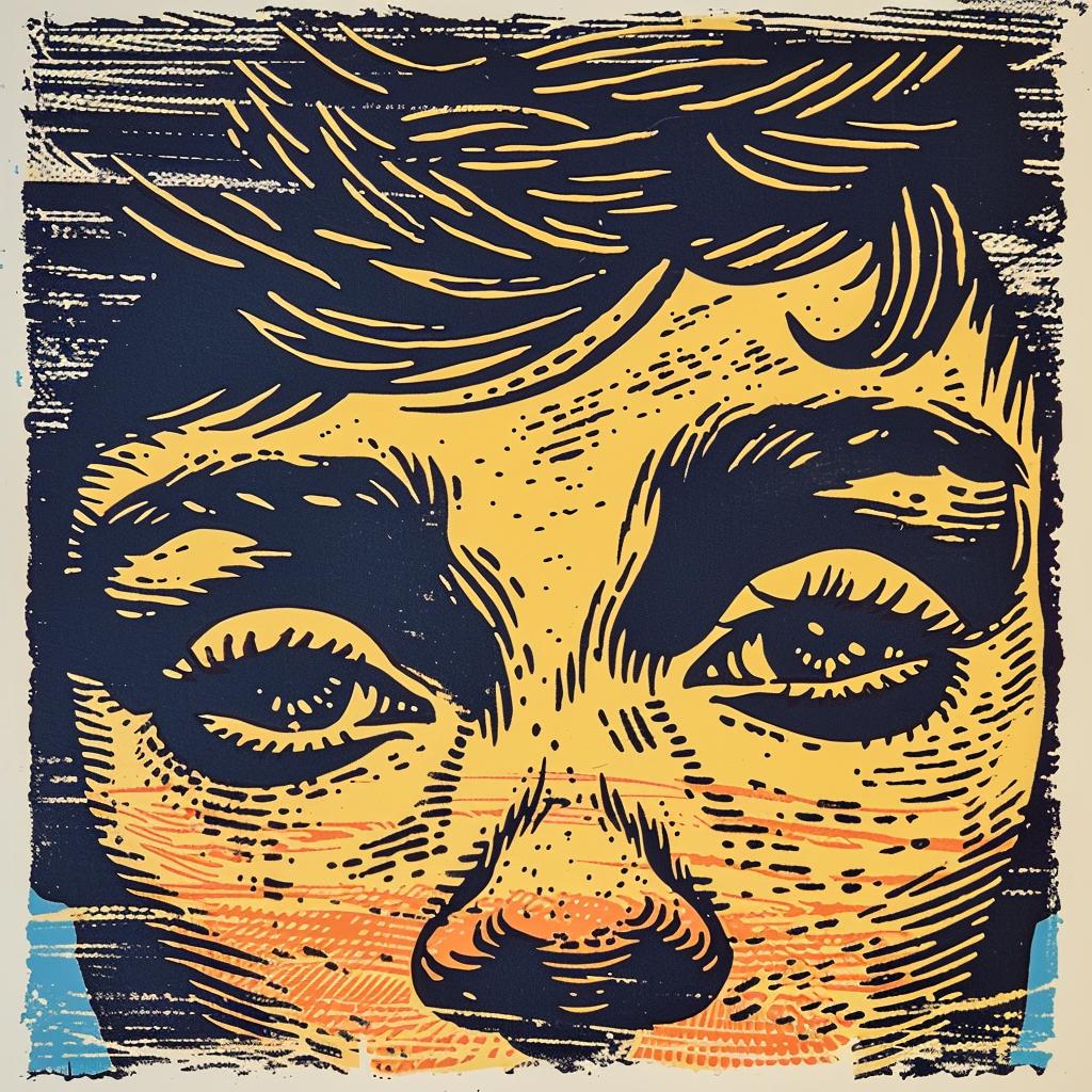 Bauhaus  Constructivism  halftone  lines  chiaroscuro  imperfect  eyes  woman  face  poster 941453