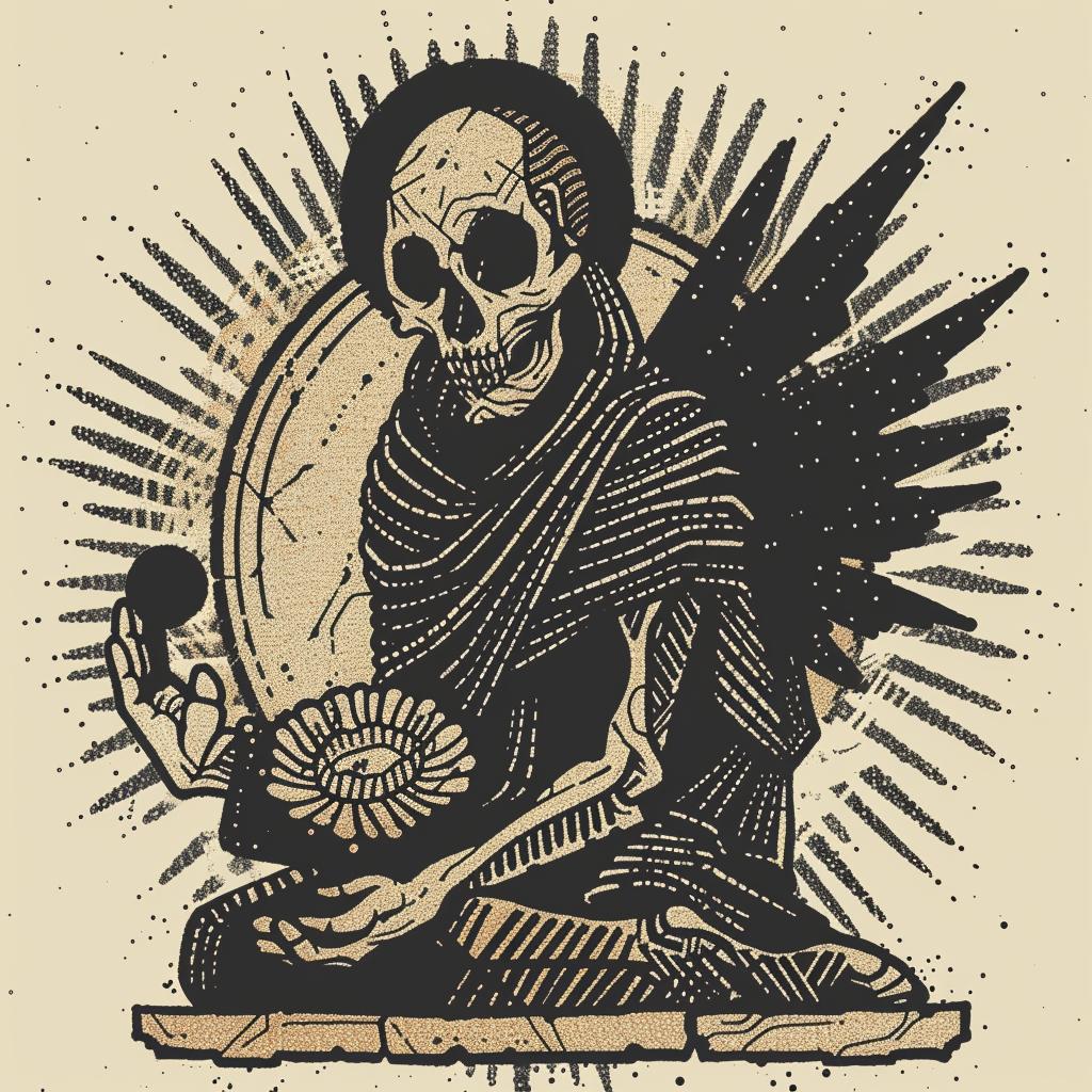 provocative  art  skeleton  rock  sun  background  dark  spiritual  naturalistic  terror 935069