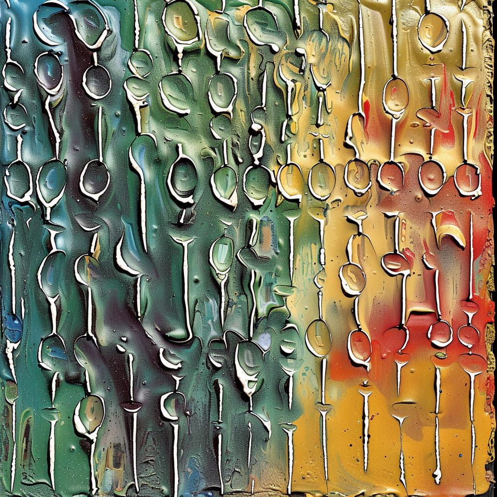 colorful  spoons  painting  encaustic  palette  knife  impasto  abstract  art  bright 923491
