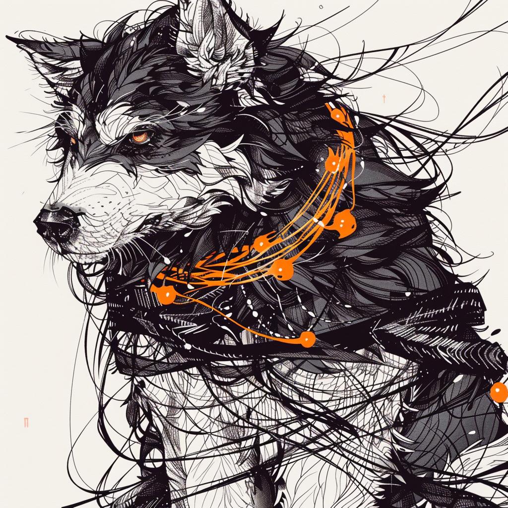 mythical  creature  dog  hybrid  fantasy  unique  imaginative  blending  canine  art 952788