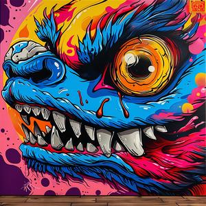 dragon  colorful  big_eyes  japanese  horror  fantasy  mythical  vibrant  playful  whimsical 1036808