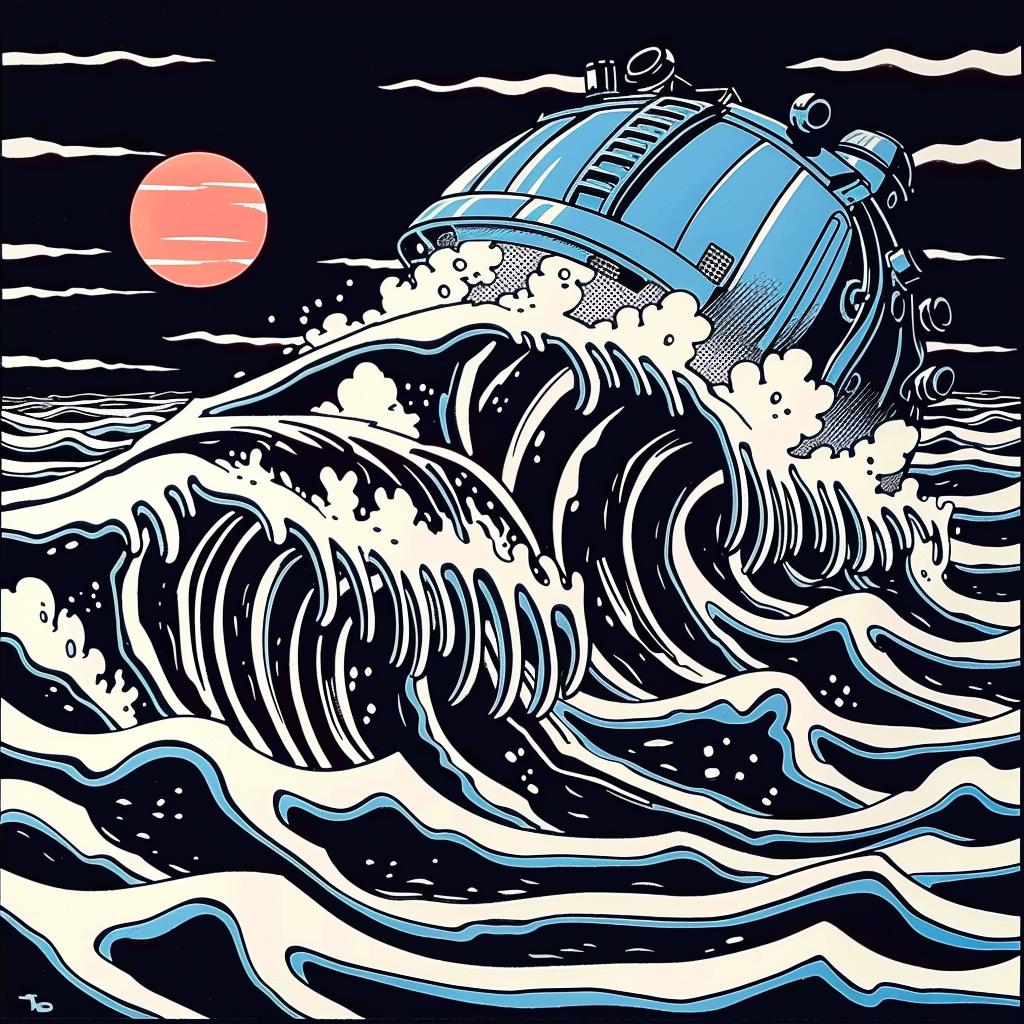 poster  band  ocean  chaos  artwork  music  black  white  graphic  design 940045