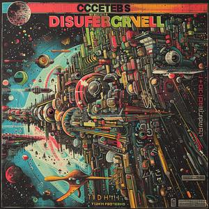 surreal  album  cover  disintegration  symbolist  hyper-realistic  screenprinting  risograph  creative  fantasy 1078365