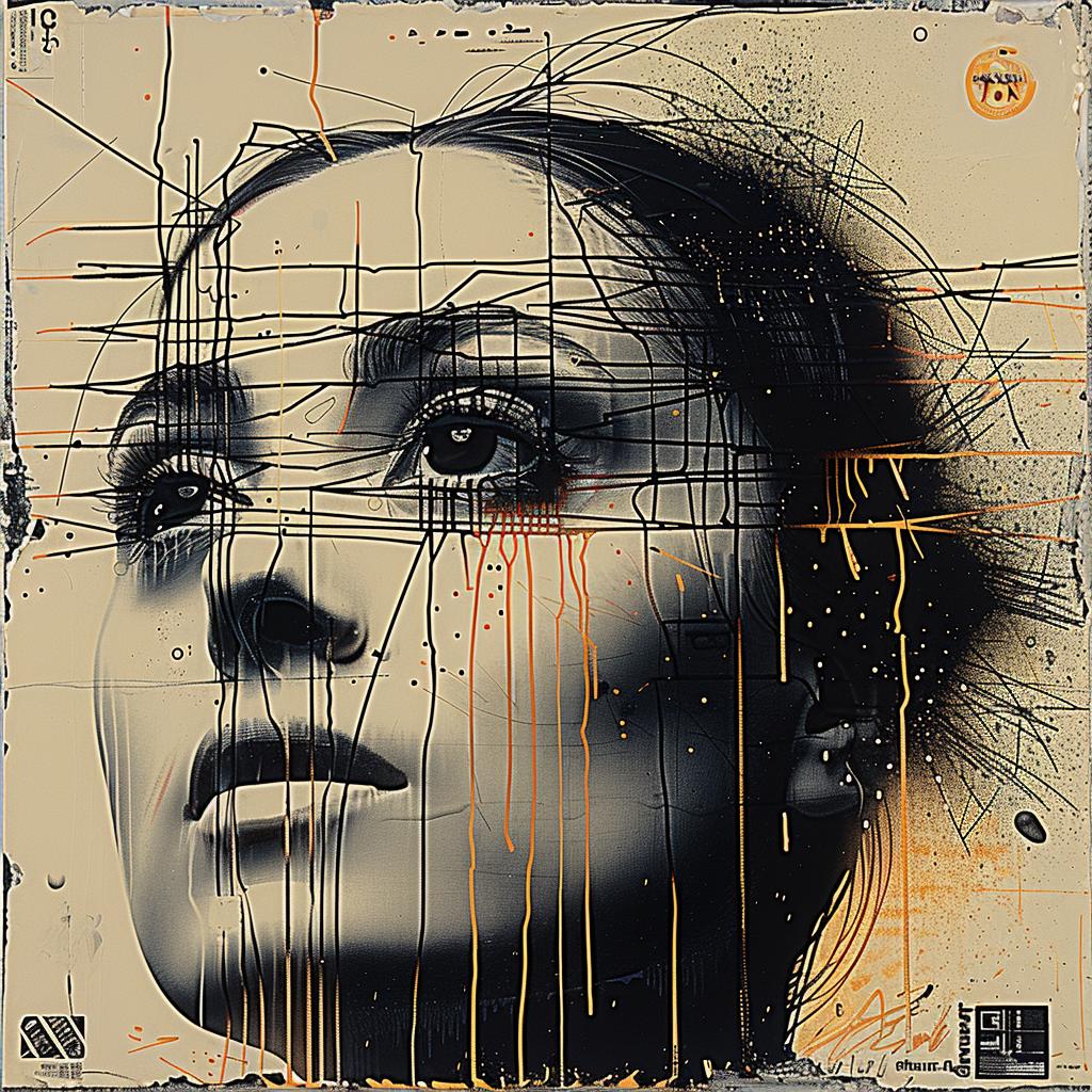 woman  black  white  background  portrait  art  contrast  stylized  modern  expression 949975