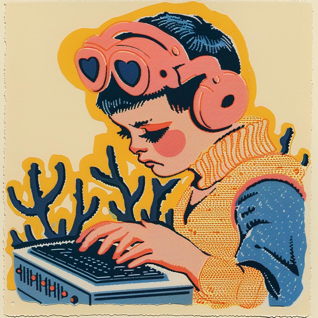 boy  goggles  computer  poster  art  youth  playful  technology  colorful  modern 963223