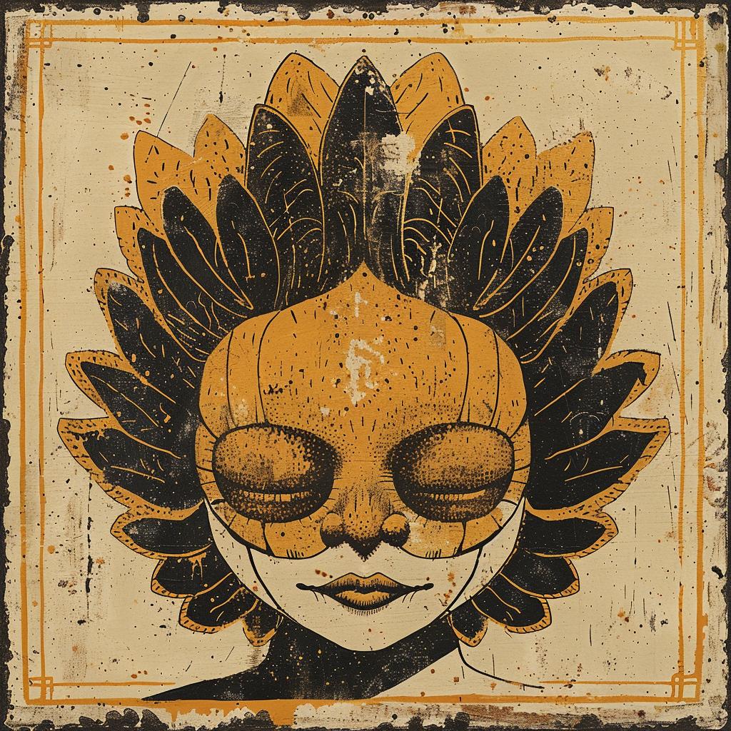 poster  woman  face  flower  introspective  naturalistic  spiritual  terror  dark  art 926674