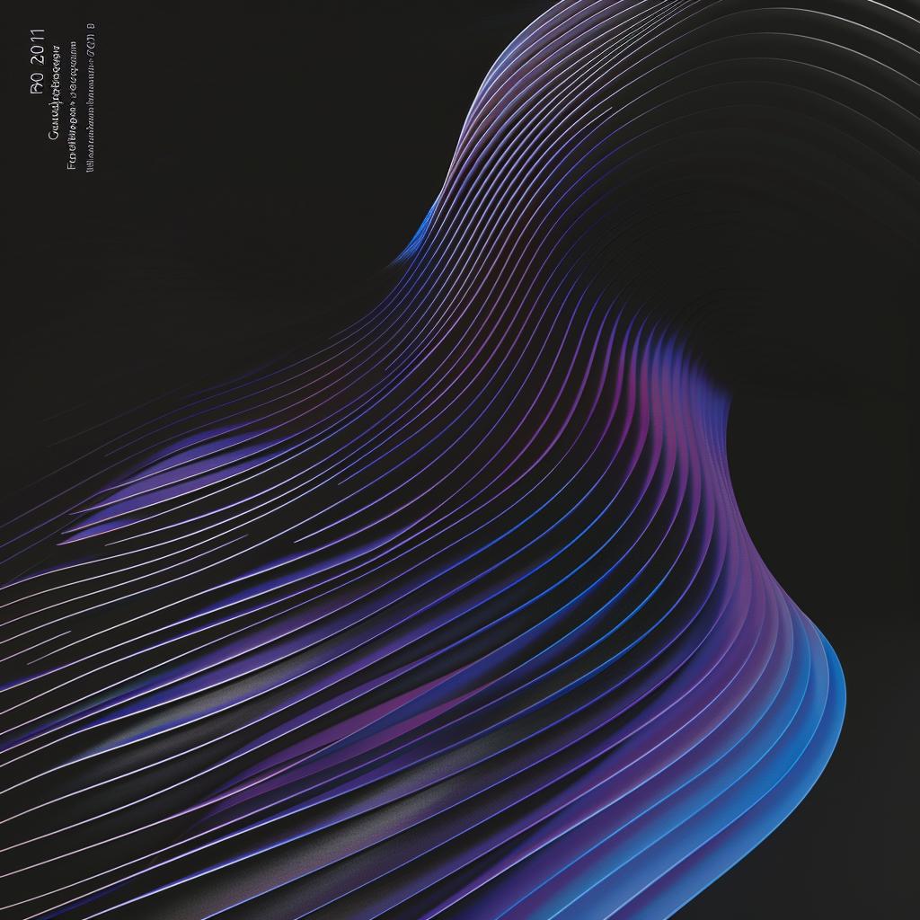 gradient  fluorescent  colorful  optical  installation  indigo  gray  beige  black  book 1031221