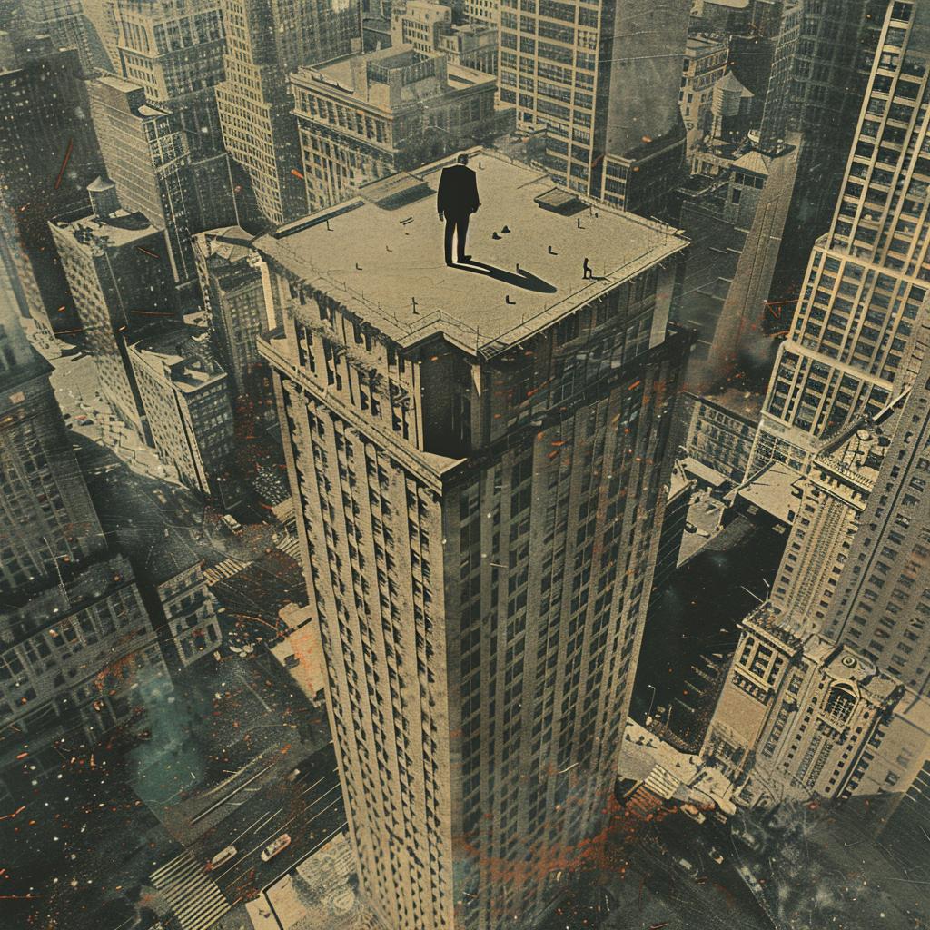 collage  surreal  NYC  building  man  high contrast  Alec Soth  urban  photography  composition 969676