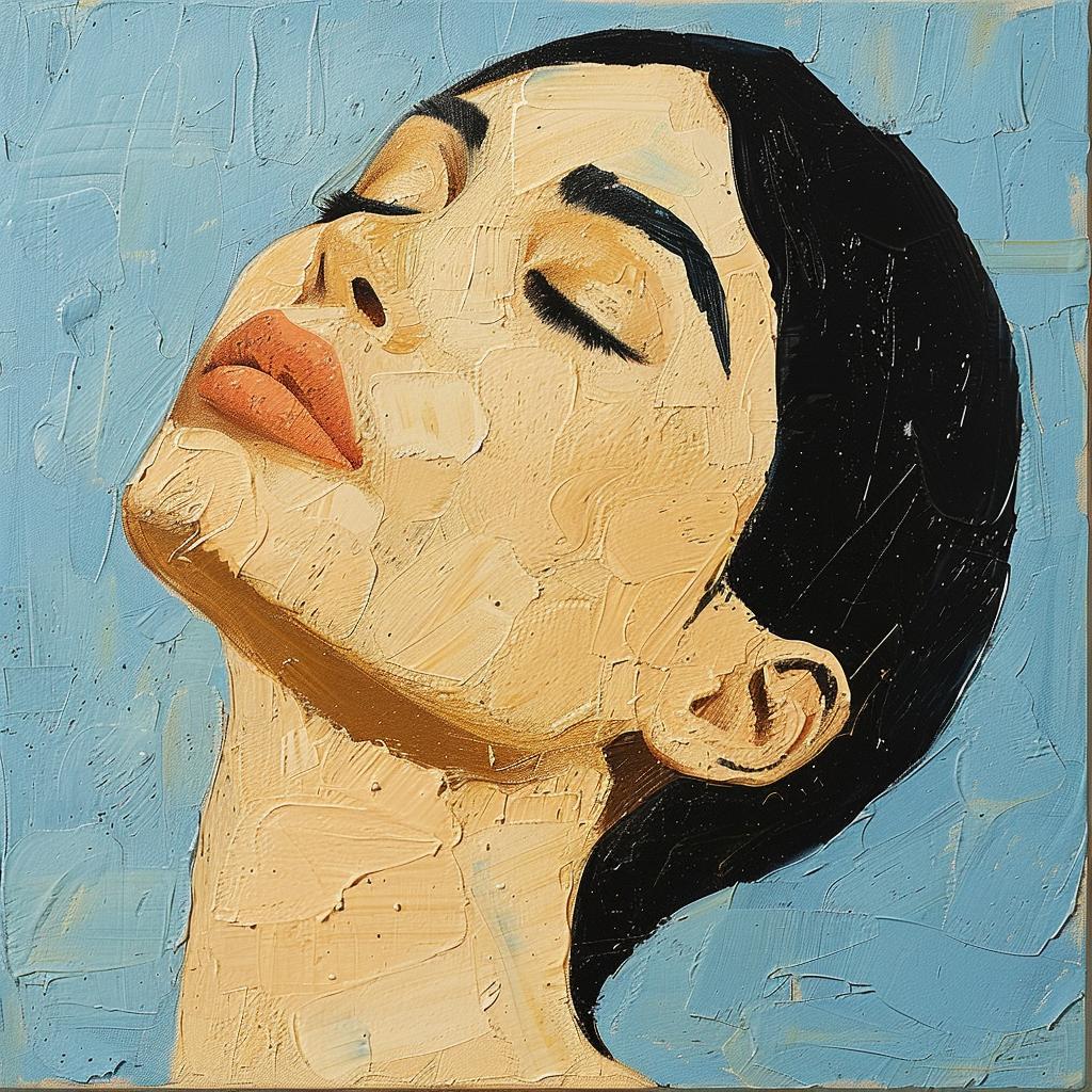 album  cover  Tycho  Joan  Cornella  eyes  closed  imperfect  portrait  woman 963556