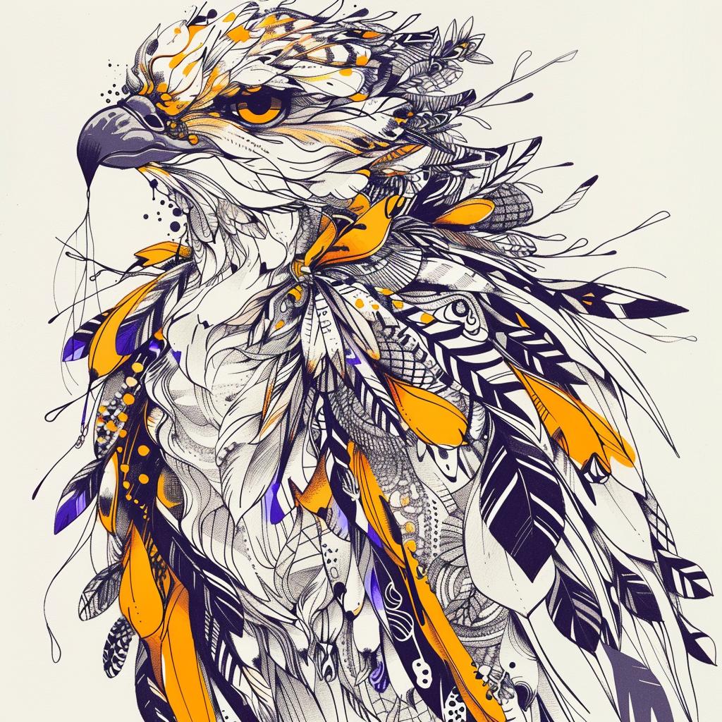 mythical  creature  eagle  hybrid  illustration  fantasy  birds  unique  fantastical  nature 952533