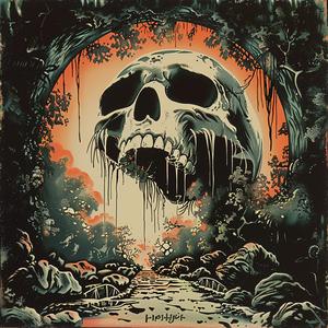 movie  poster  skull  river  chromolithography  art  details  illustration  graphic  design 1048394