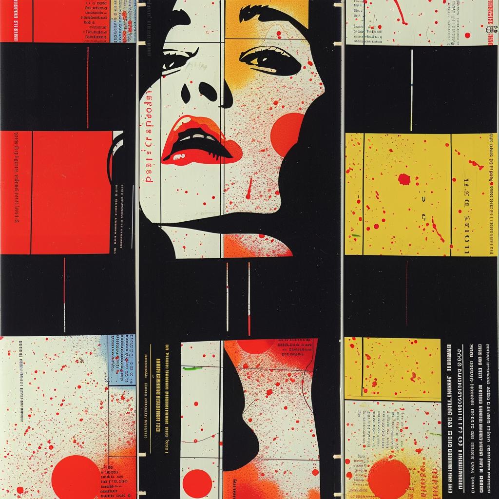 horror  minimalism  Japanese  colorful  poster  design  graphic  red  yellow  black 1021129