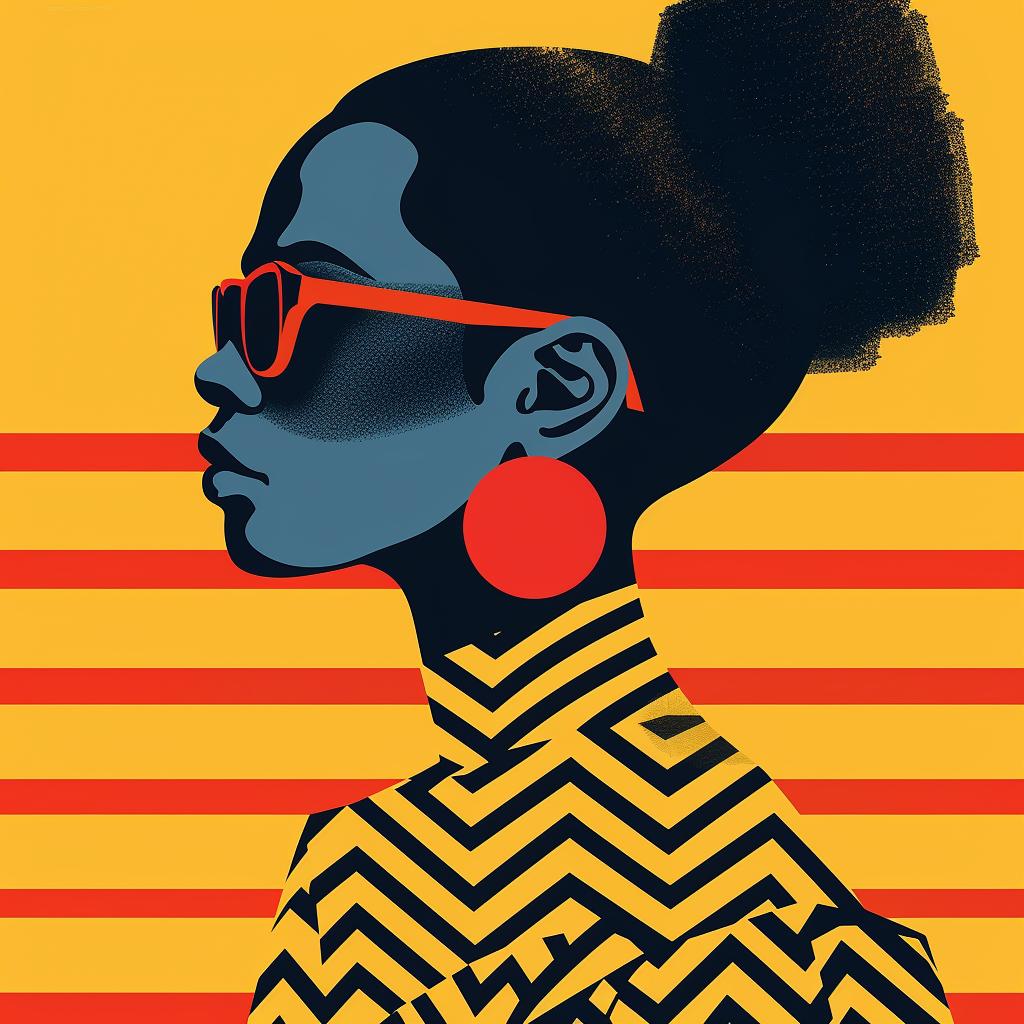 portrait  minimalist  girl  geometric  bold  contrast  modern  elegance  fashion  colorful 929145
