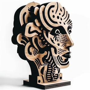 sculpture  wooden  head  alien  artistic  design  woman  figurative  unique  creative 1070954