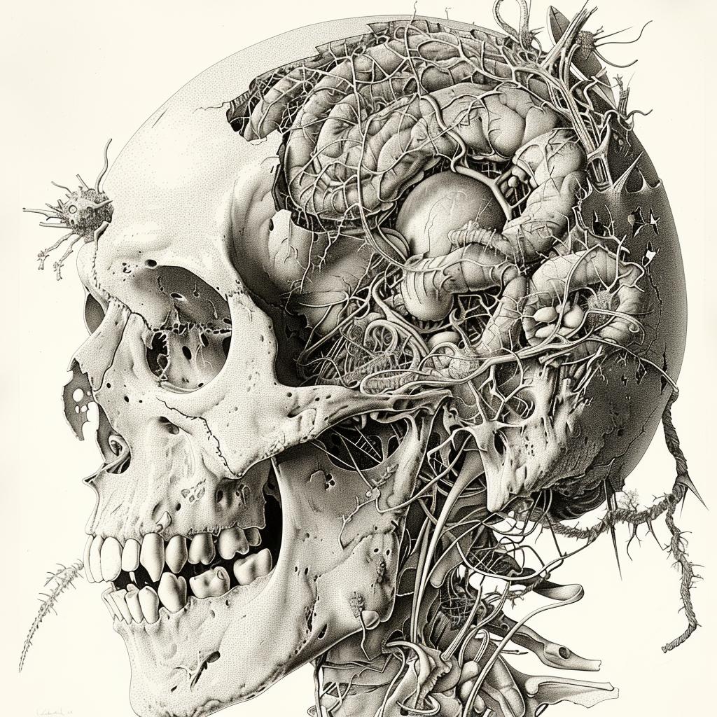 Todd McFarlane  provocative  art  skull  drawing  naturalistic  spiritual  terror  dark  occult 935994