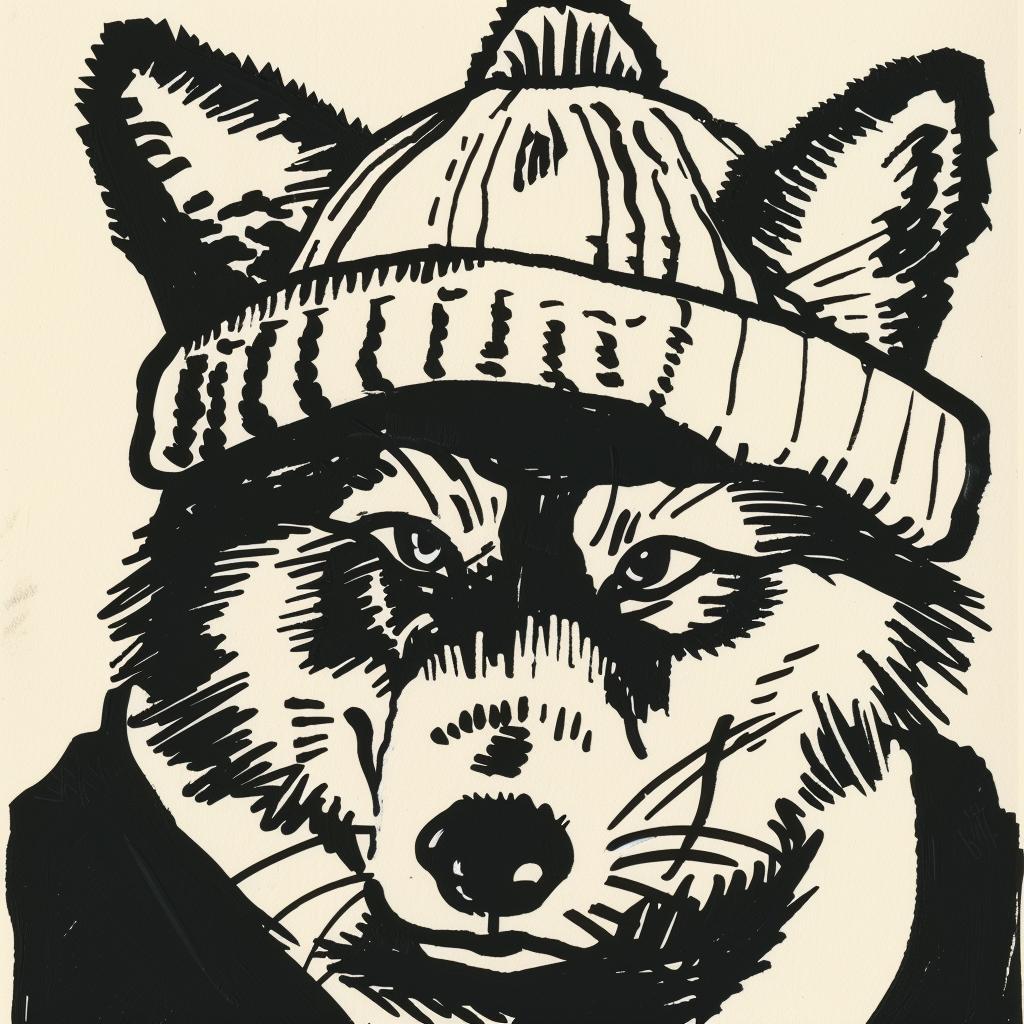 wolf  aggressive  anthropomorphic  streetwise  cap  minimal  drawing  culture  urban  character 958380