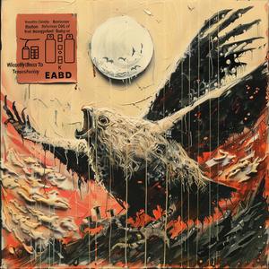 album  cover  encaustic  art  eagle  city  portrait  creative  design  vibrant 1065588