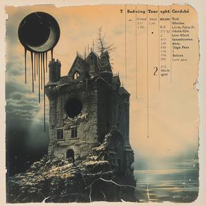 castle  album  cover  chromolithography  collaboration  art  Deathmetal  fantasy  mystical  gothic 1039762