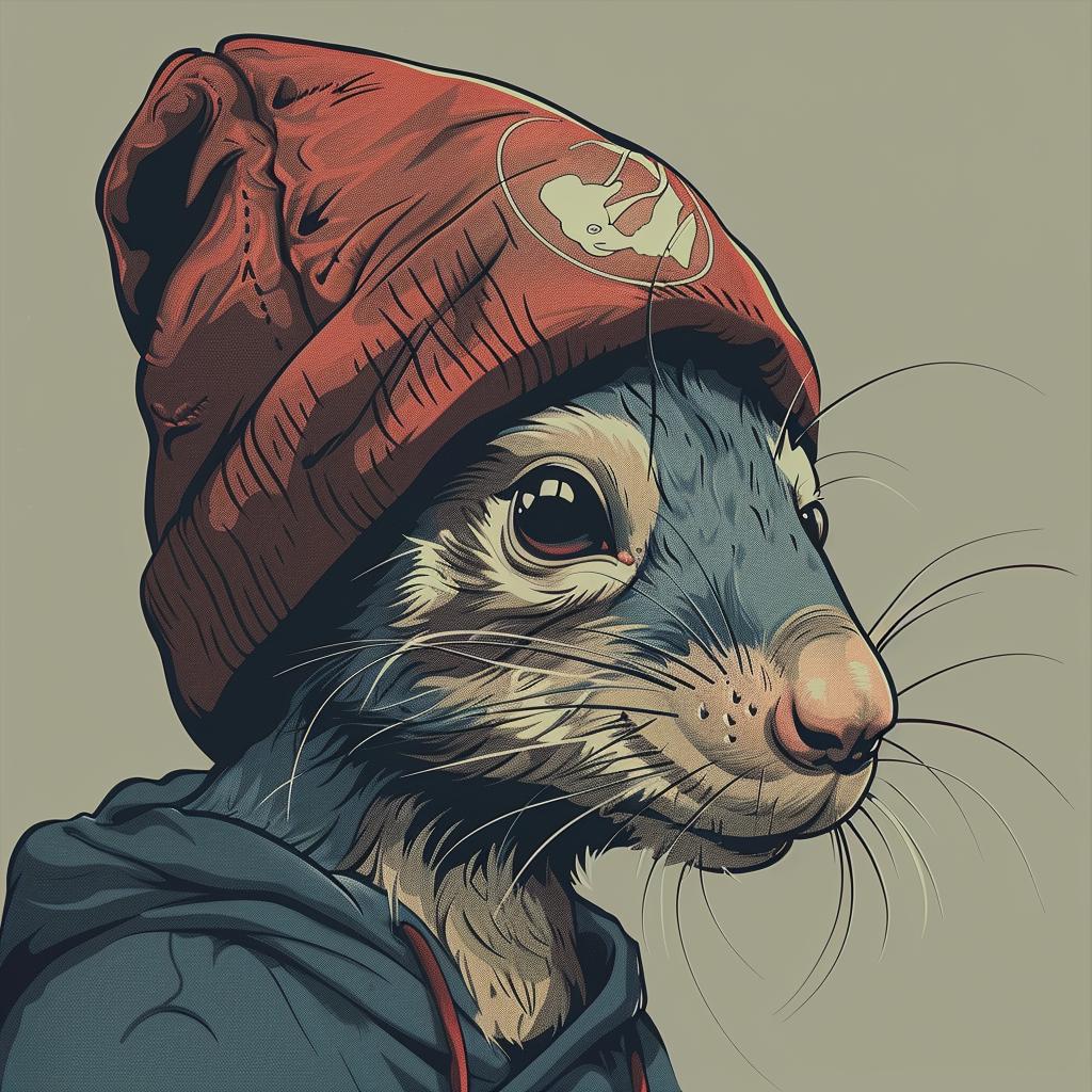 rat  redhat  streetwise  aggressive  hip-hop  minimal  cartoon  animal  urban  playful 956336