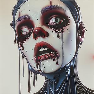 woman  blood  painting  emotional  dark  gothic  dripping  portrait  expression  art 1073134