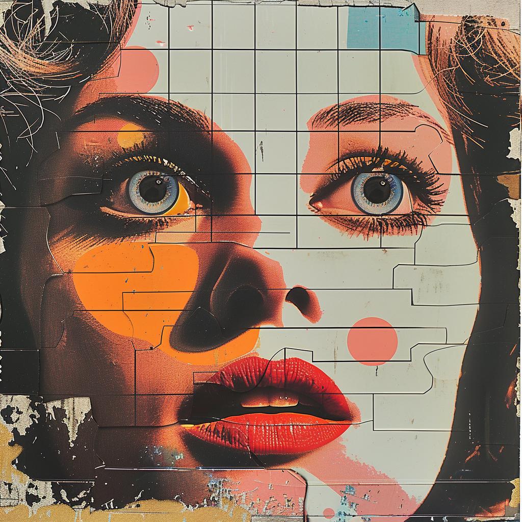 woman  red  blue  abstract  collage  graphic  colorful  expression  portrait  surreal 962648
