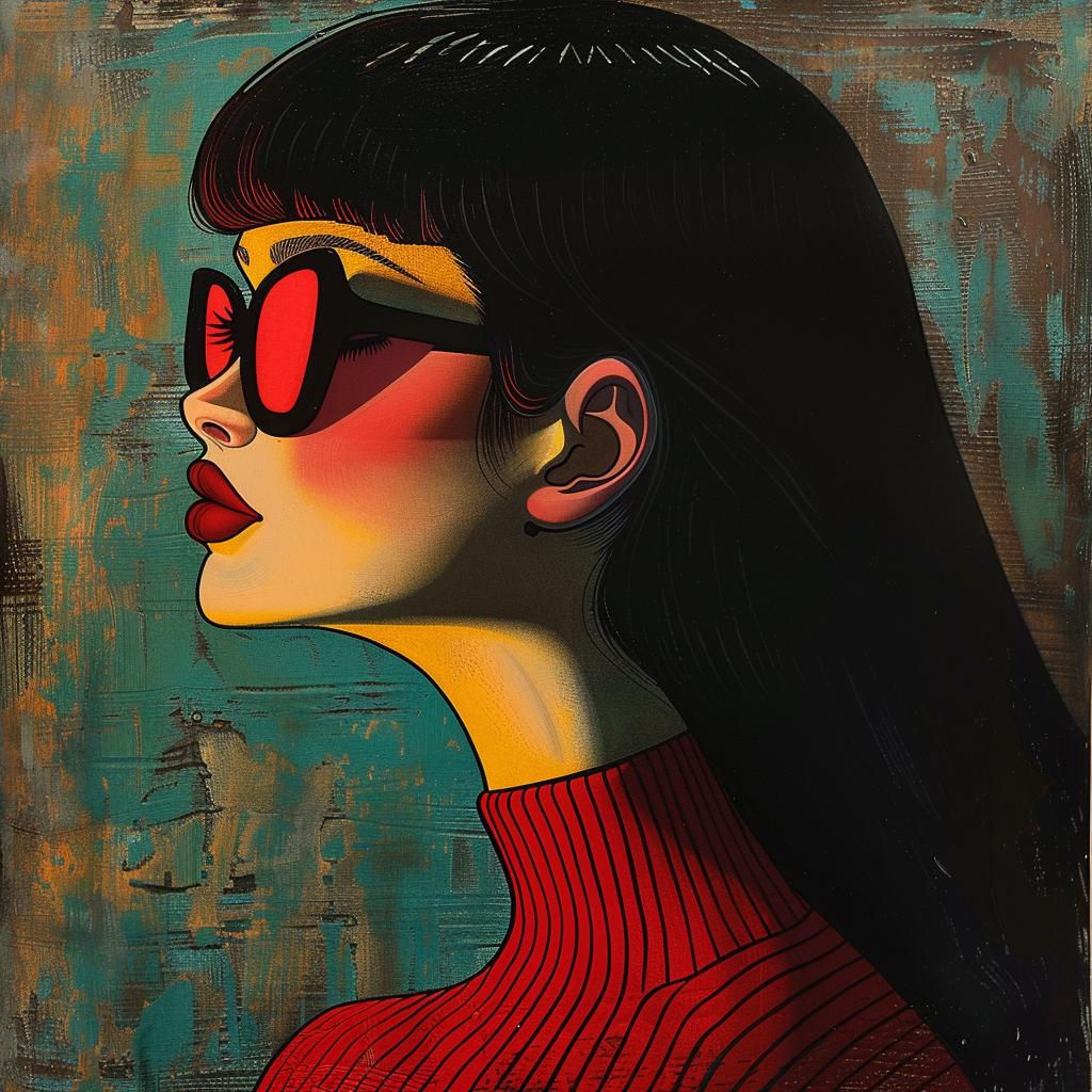 profile  woman  sunglasses  painting  portrait  fashion  modern  style  graphic  art 943842