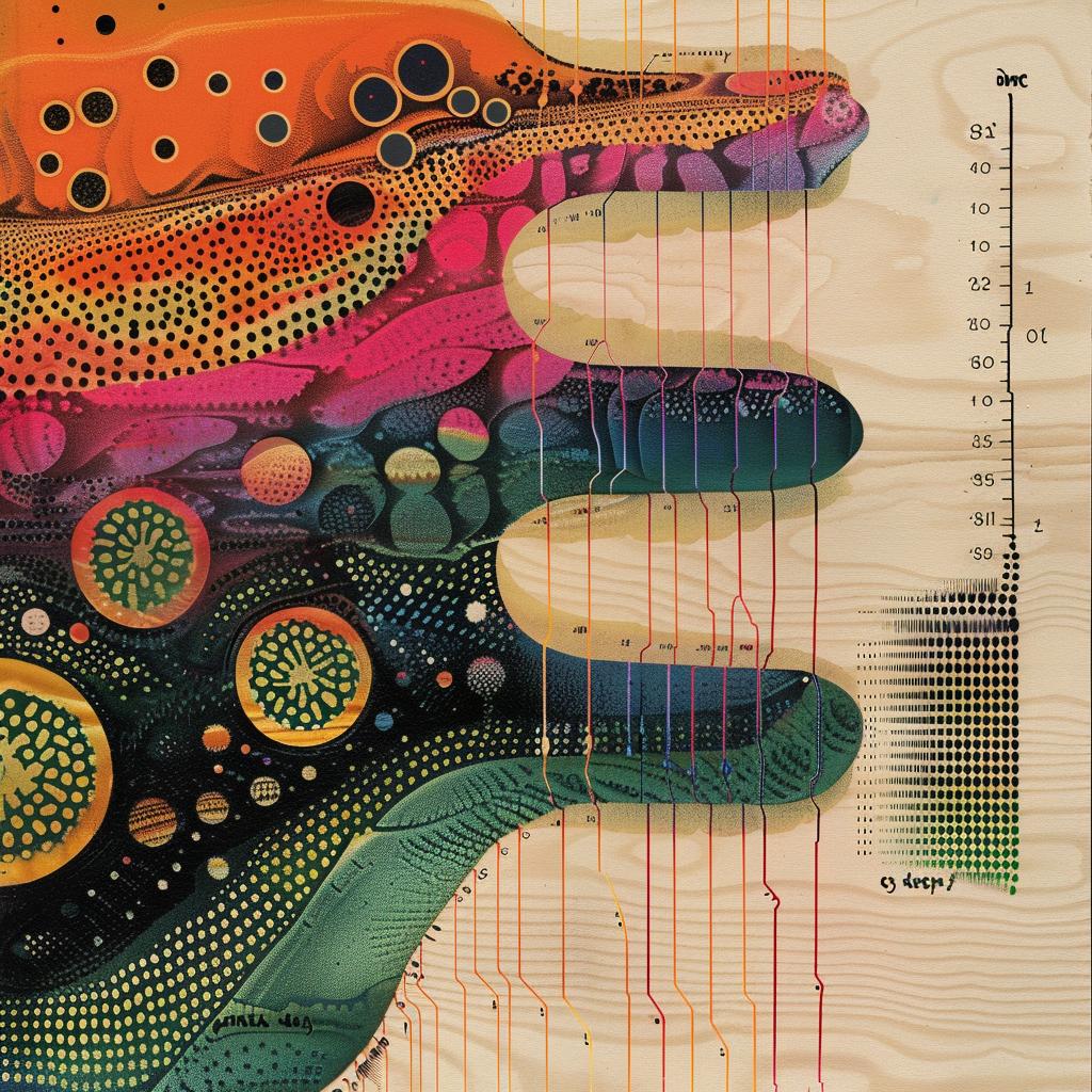 biological  illustration  guitar  colorful  palette  artistic  creative  vibrant  abstract  modern 974929