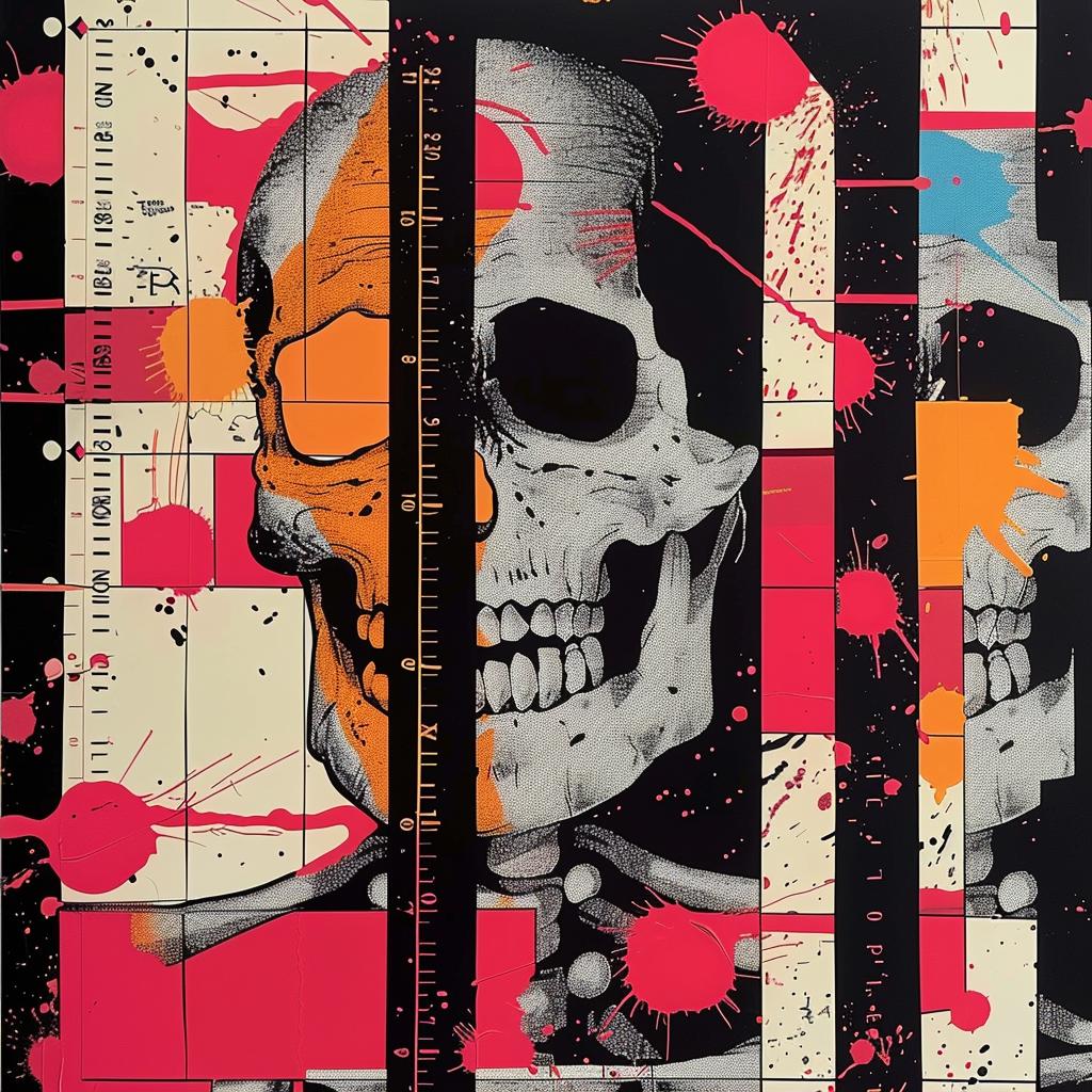 abstract  impressionism  skull  graphic  design  paint  splatter  ruler  macabre  art 968561