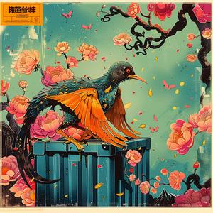 bird  box  poster  chromolithography  colorful  nature  artwork  graphic  illustration  visual 1048679