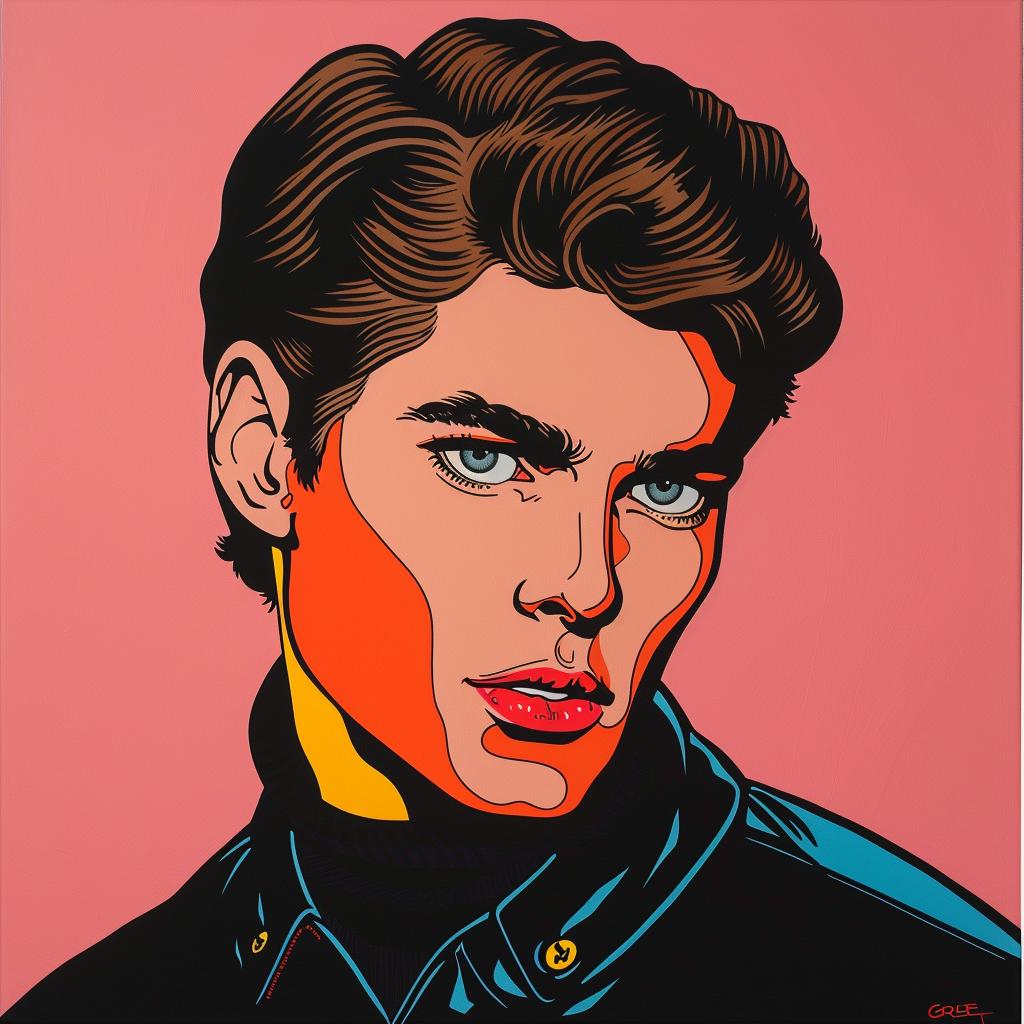 توم كروز يرسم عيونًا زرقاء، صورة واقعية لشخصية سينمائية 1023861
