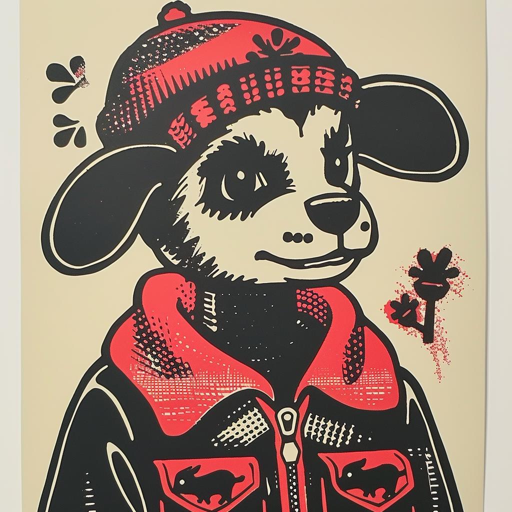 aggressive  streetwise  animal  hat  jacket  culture  minimal  poster  dog  urban 957443