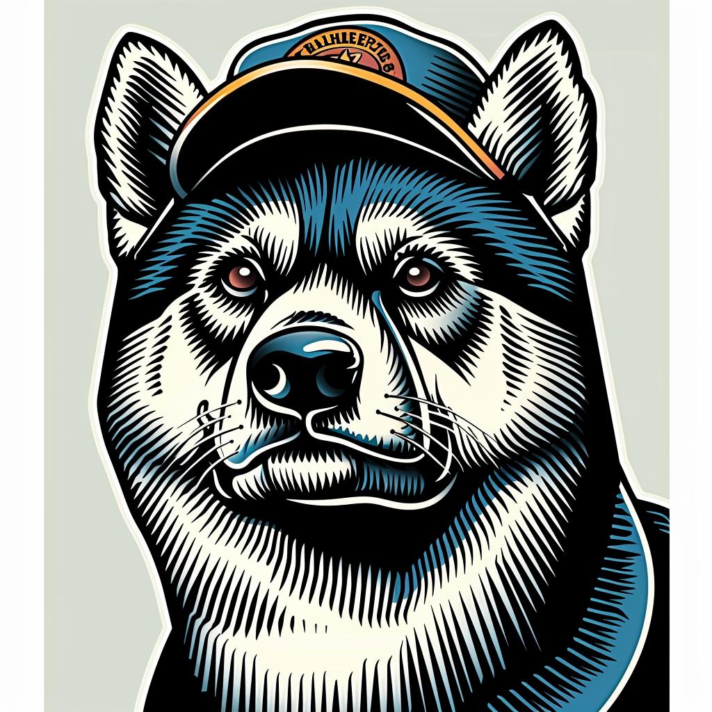 dog  baseball  cap  poster  illustration  playful  stylized  animal  fashion  cute 962457