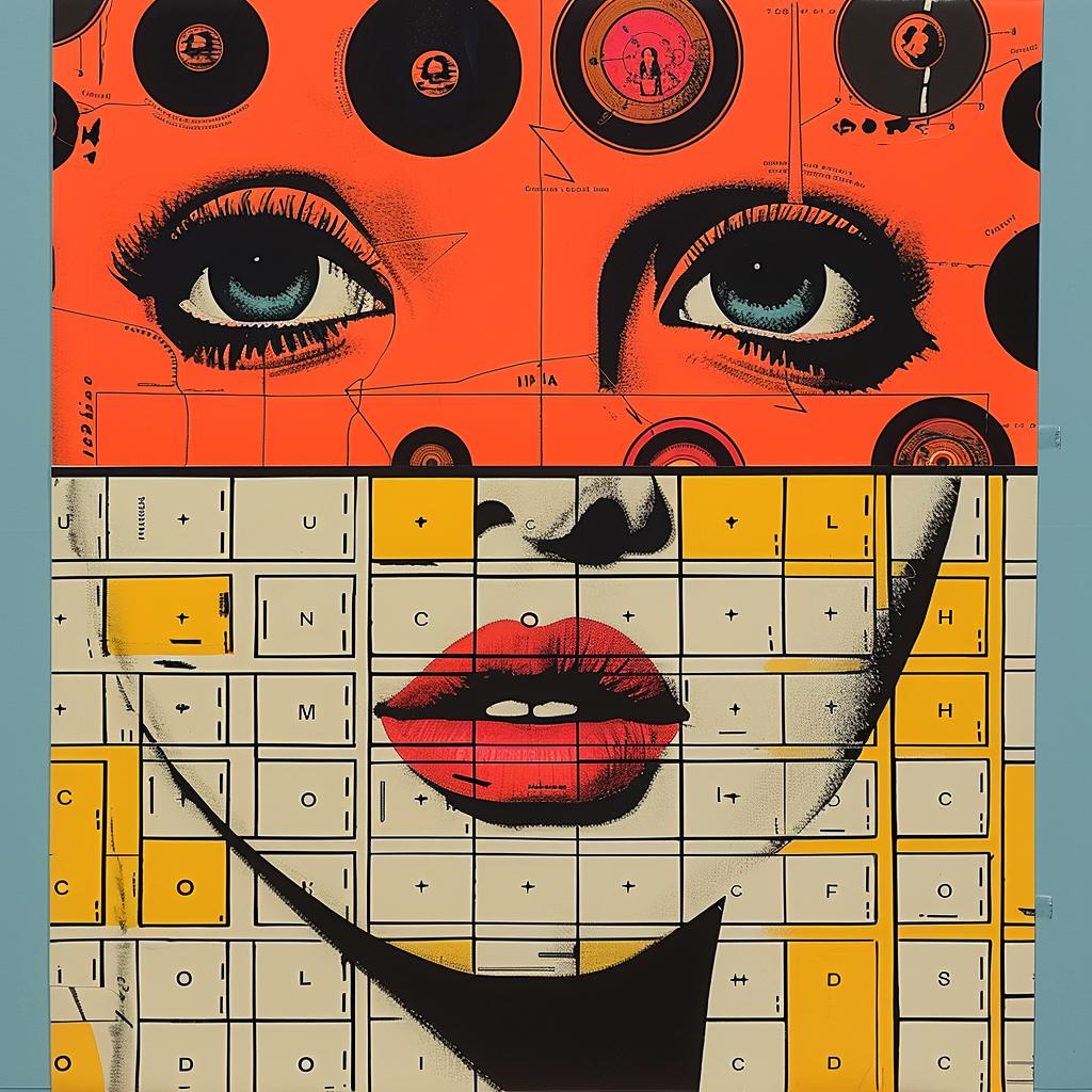 woman  face  abstract  impressionism  collage  art  design  music  graphic  portrait 967907